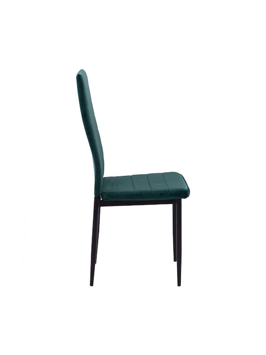 Lady Dining Room Velvet Chair Cypress 40x48x95cm