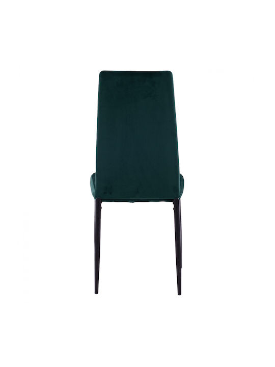 Lady Dining Room Velvet Chair Cypress 40x48x95cm