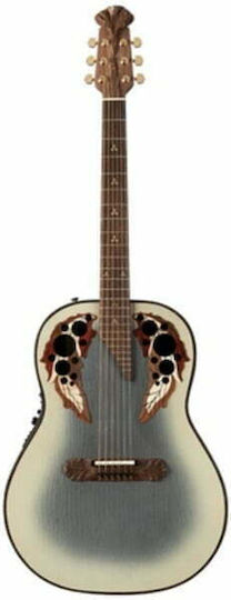 Adamas Semi-acustic Chitară Ovation Adamas Deep Non-Cutaway Bej / Explozie