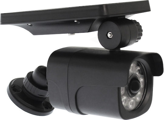 Entac ESLCAM-SMD Solar Dummy Surveillance Bullet Camera with LED Lighting Black 15.007.0068