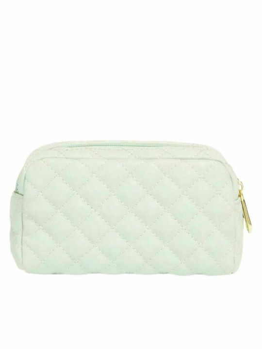 Guess Toiletry Bag Earline in Green color 18cm