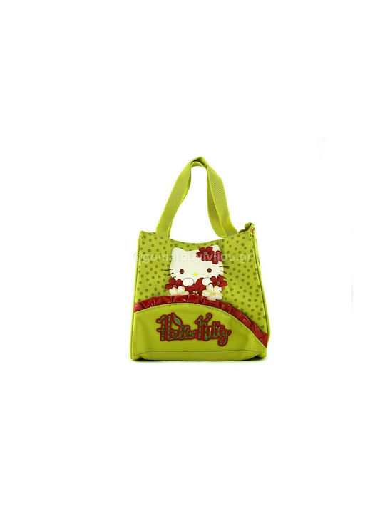 Graffiti Kids Shoulder Bag Cherryland Hello Kitty Green