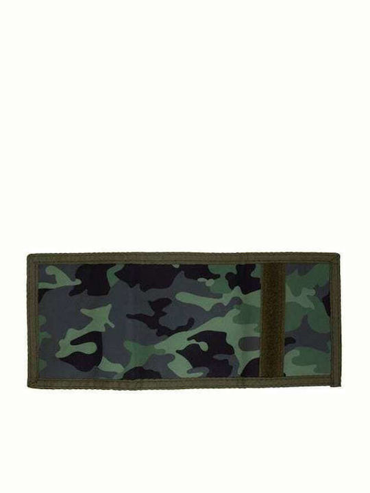 Stephen Joseph Camo Παιδικό Πορτοφόλι Κερμάτων με Σκρατς Χακί