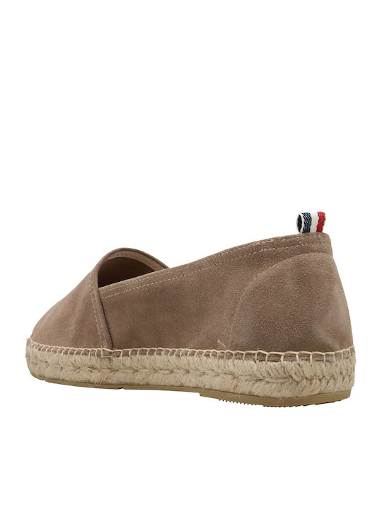 Women's Suede Espadrilles Taupe