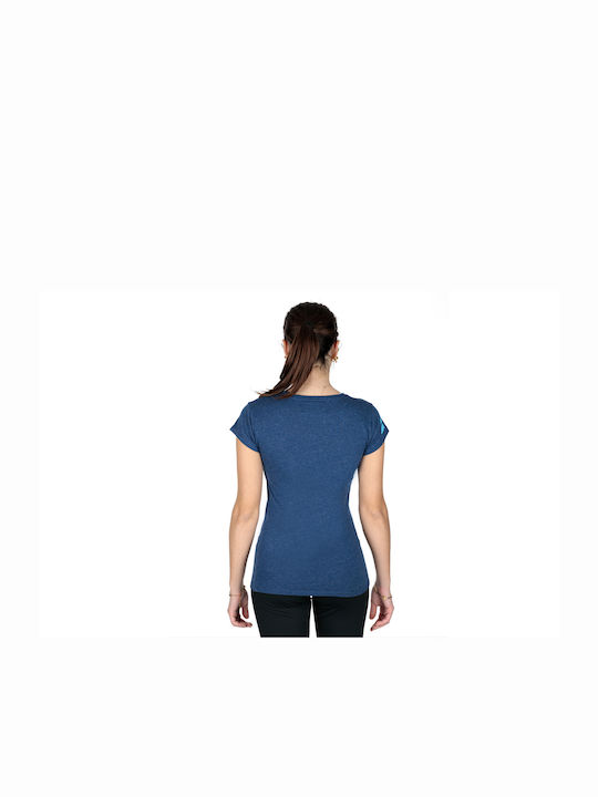 Babolat Damen Sportlich T-shirt Blau