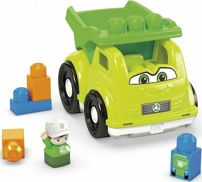 Mega Bloks Blocuri de construcție Recycling Truck pentru 1+ an 5buc