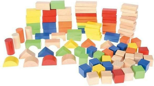 Viga Toys Blocks Construction Wooden for 2-5 years old Years 100pcs