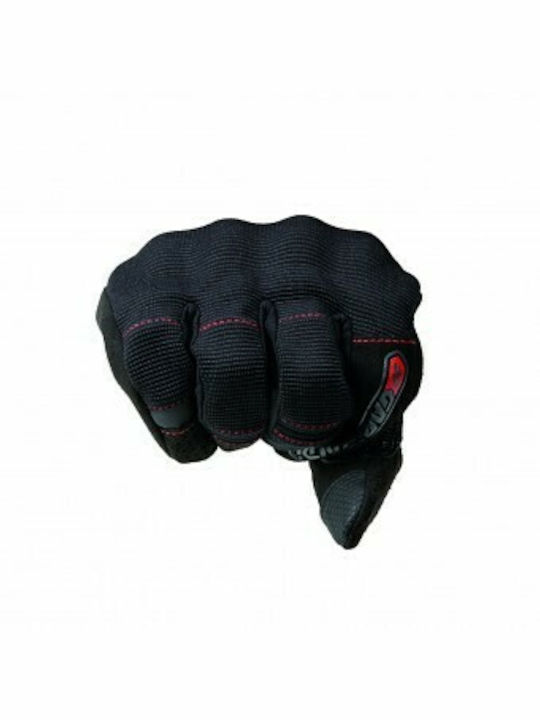 Garibaldi Indar Vented Sommer Herren Motorradhandschuhe Schwarz
