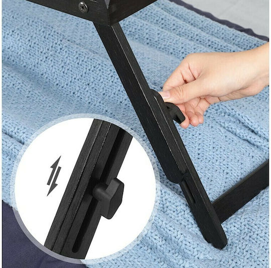 Songmics Τραπεζάκι για Laptop Ρουστίκ Στυλ Καφέ (LLD105B01)