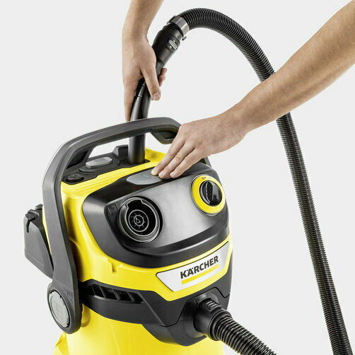 Karcher WD 5 V-25/5/22 Vacuum Wet / Dry 1100W with Plastic Bin 25lt