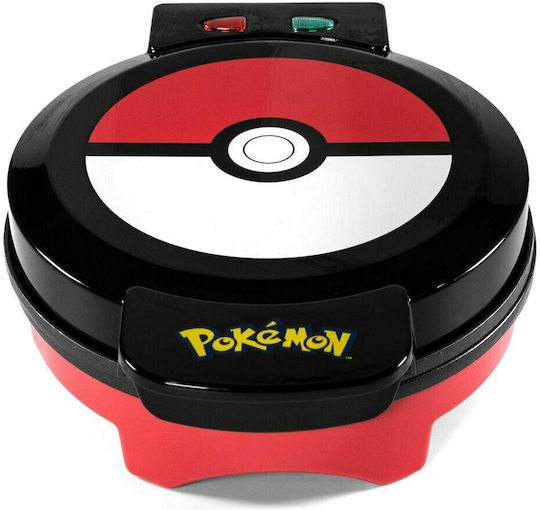 Uncanny Brands Pokemon Βαφλιέρα για Στρογγυλές Βάφλες 600W