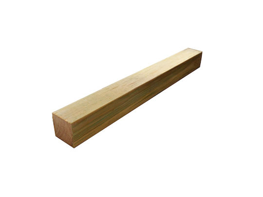 Showood Wooden Beam for Garden Fence 80x7x7cm Green