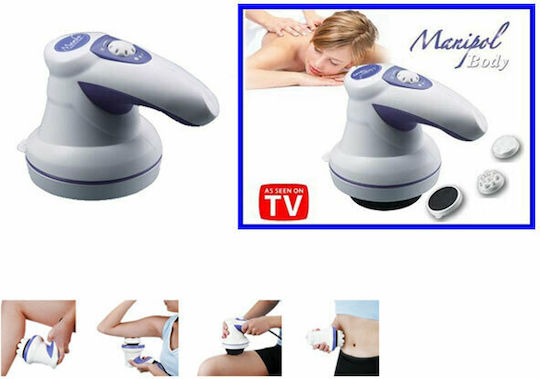 Manipol Body Massager Massage Device for the Body against Cellulite Purple