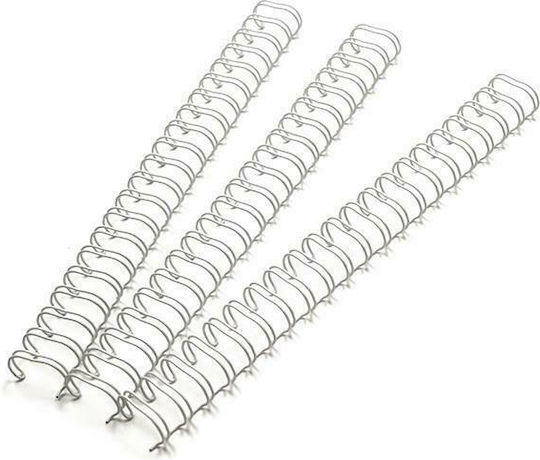 Next Metallic Spine / Spiral Bookbinding 15.9mm White 15.9mm 60pcs