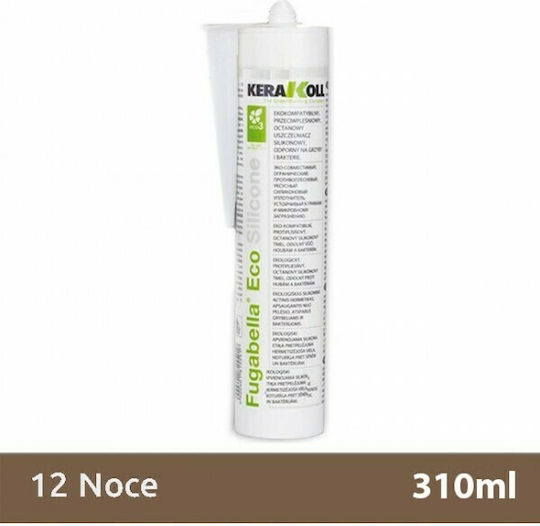 Kerakoll Fugabella Eco Sealant Silicone 12 Noce 310ml