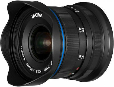 Laowa Камерен Обектив 9mm f/2.8 Zero-D Широк ъгъл за Никон З Монтаж Черен