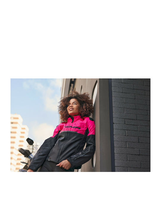 Shima Drift Lady Vară Femei Jachetă de motocicletă Black/Pink