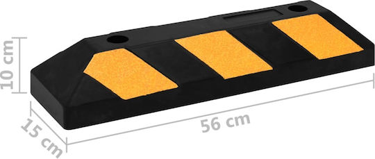 vidaXL Wheel Stop