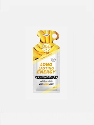 Gold Nutrition Long Lasting Energy Spezielles Nahrungsergänzungsmittel 40gr Banane