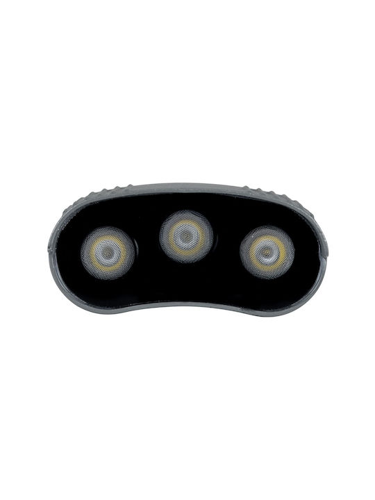 GloboStar Treelightzina Außenstehlampe LED Wall Washer 3W mit Natürliches Weiß Licht IP65 Graue