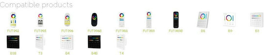 Milight Ασύρματο Dimmer και RGBW Controller RF FUT038S