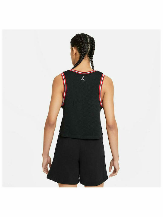 Jordan Essentials Damen Sportlich Bluse Ärmellos Schwarz