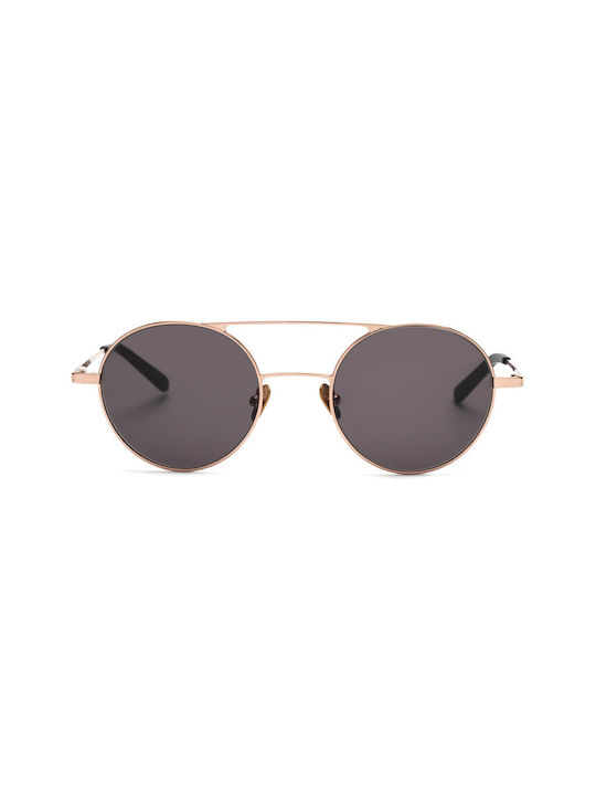 Mohiti 616480 Sunglasses Χρυσά with Metal Frame & Gray Lens Mohiti 616480 Sunglasses Χρυσά with Metal Frame & Gray Lens
