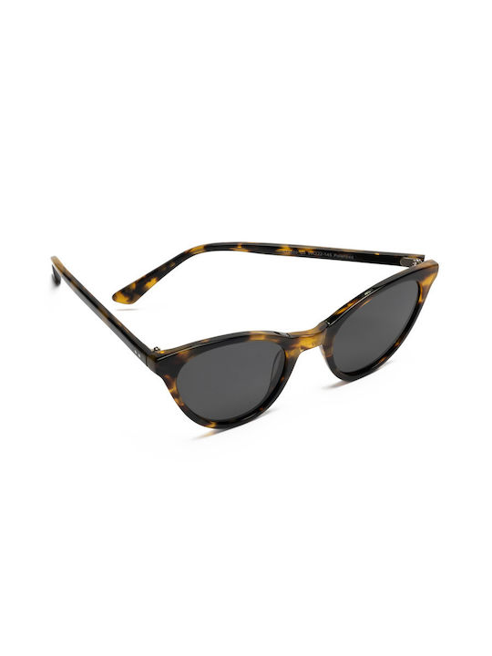 Mohiti AT8055 Women's Sunglasses with Plastic Frame Yellow