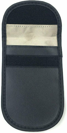 Leatherette Car Key Cover Case for 14cmx10cm Black