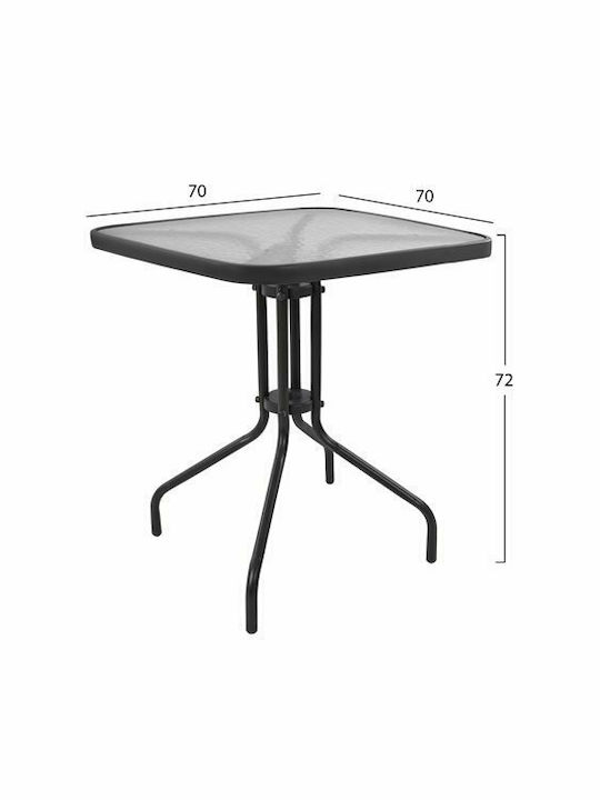 Garten- und Outdoor-Möbelsets Für Speisesaal Figo Laura 3 Stück Grau