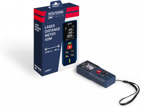 Wolfgang Laser Entfernungsmesser 8720604881479 mit einer Messreichweite von bis zu 40m
