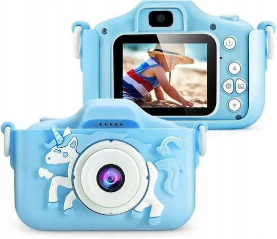 SPM X5 Cameră Foto pentru Copii 20MP Unicorn Albastră