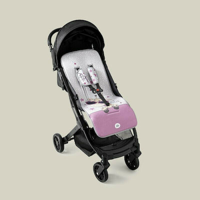 Interbaby Breathable Stroller Mattress Jirafa Star 34x84cm Purple OC058