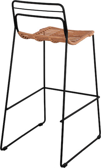Scaun Metalic De Bar Pentru Exterior Allegra Bej 48x53x100cm