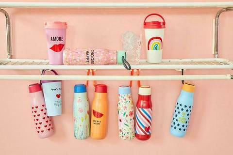 Rice Bottle Thermos Stainless Steel 500ml Watermelon
