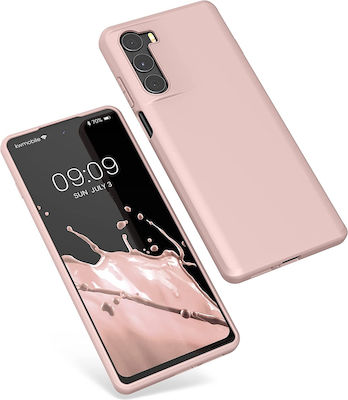 KWmobile Umschlag Rückseite Silikon Dusty Pink (Moto G200) 56939.10