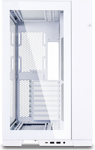 Lian Li O11 Dynamic EVO Gaming Midi Tower Computer Case with Side Window White