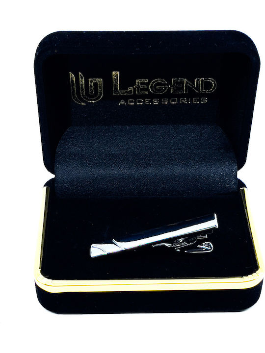 Legend Accessories Krawattenklammer aus Silber Silber