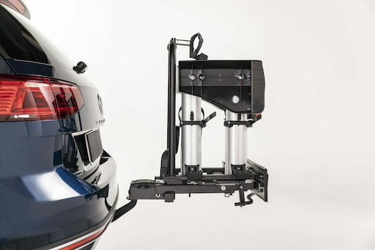 Menabo Antares 2 Car Bike Tow Hitch Rack for 2 Bikes