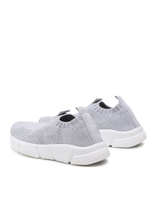 Παιδικά Sneakers Ανατομικά Slip-on Ασημί / Γκρι