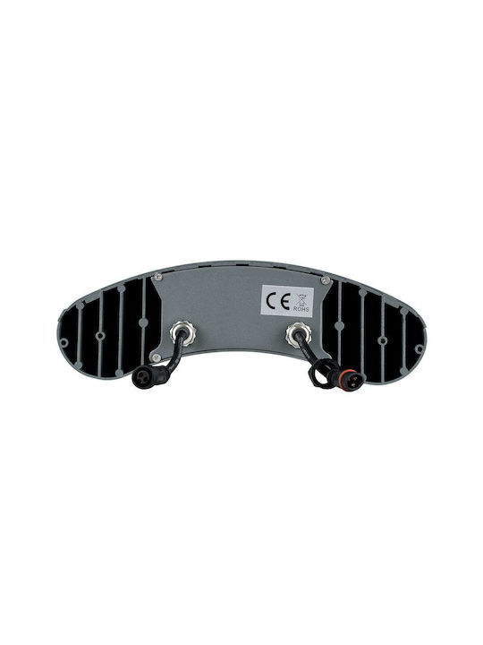 GloboStar Treelightkina Εξωτερικό Φωτιστικό LED Wall Washer 18W με Φυσικό Λευκό Φως IP65 Γκρι