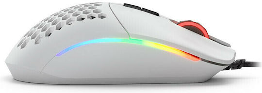 Glorious PC Gaming Race Model I RGB Gaming Ποντίκι 19000 DPI Matte White