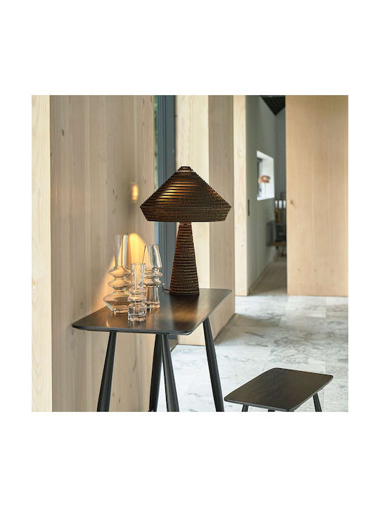 Villa Collection Table Lamp for Socket E27 with Brown Shade and Base