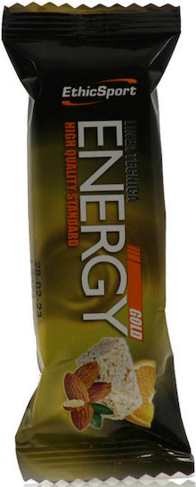 EthicSport Gold Bar Energy with Almond & Orange (1x40gr) 40gr