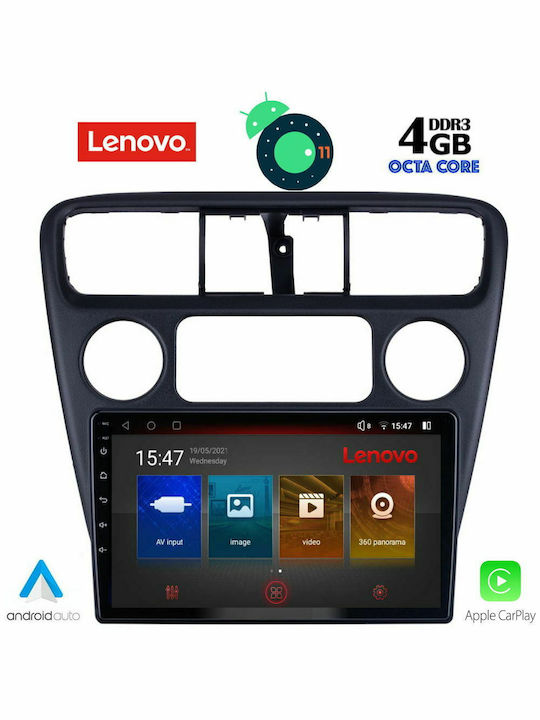 Lenovo Sistem Audio Auto pentru Honda Conformitate 1998-2004 (Bluetooth/USB/AUX/WiFi/GPS/Apple-Carplay/Partitură) cu Ecran Tactil 9"