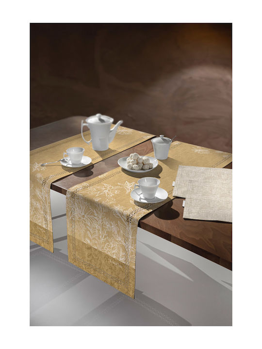 Saint Clair Läufer 2034 Curry 40x175cm