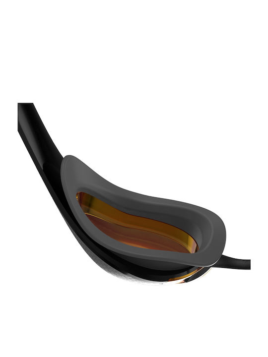 Speedo Fastskin Pure Focus Swimming Goggles Adults with Anti-fog Lenses Black