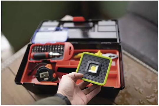 Emos Arbeitsbeleuchtung Wiederaufladbar LED IP44 mit einer Helligkeit von bis zu 1000lm