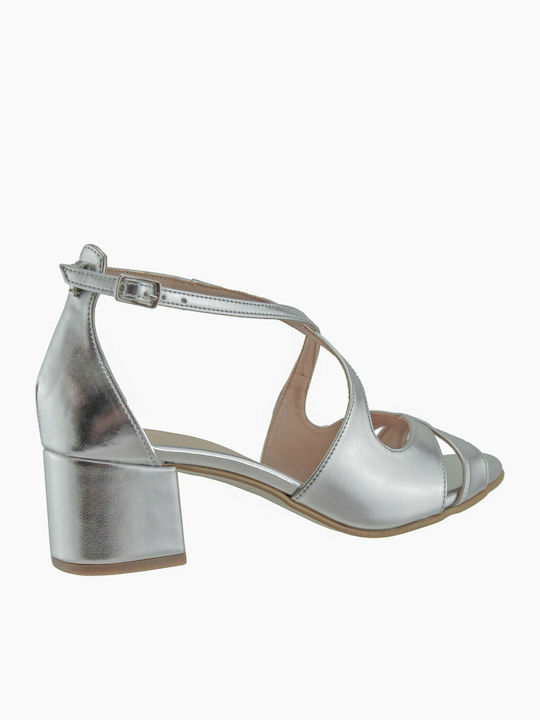 Sandalen Silber