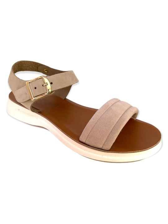 Hübsche weiche Sandale 1529 Beige